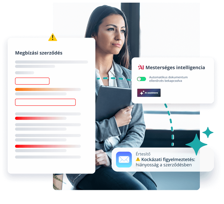 Je persoonlijke AI-assistent bekijkt de contracten net zoals jij dat zou doen.